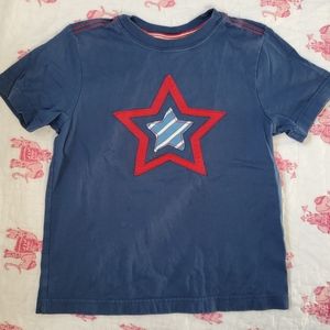 Hanna Andersson applique short-sleeve shirt